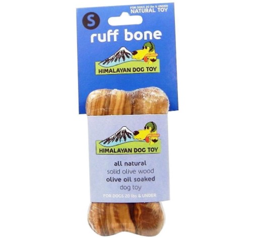 Best Natural Chew Toys for Dogs: Himalayan Natural Ruff Bone Small Dog Chew