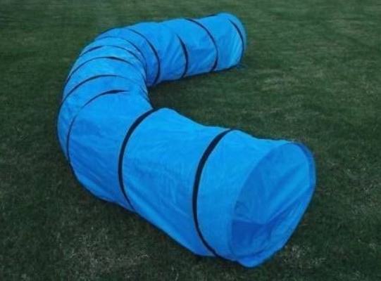 Best Outdoor Toys for Dogs: HDP 18 Ft Dog Agility Training Open Tunnel