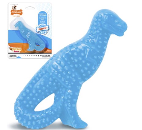 Best Teething Toys for Dogs: Nylabone Puppy Dental Dinosaur Chew Toy