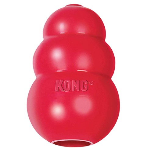 Best Toys for Dogs who Chew: KONG - Classic Dog Toy