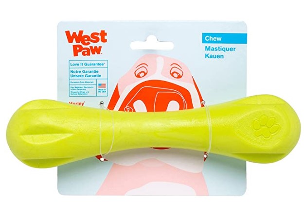 Best Water Toys for Dogs: West Paw Zogoflex Hurley Dog Bone Chew Toy